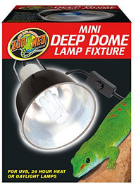 Zoo Med LF-18ec Mini Deep Dome Reflektorlampenschirm für Energiesparlampen bis max. 100 W Wärmespot – Bild 1 von 3