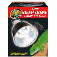 Produktbild von Zoo Med LF-18ec Mini Deep Dome Reflektorlampenschirm für Energiesparlampen bis max. 100 W Wärmespot