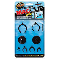 Produktbild von Zoo Med MS-1E MagClip Magnethalterungen für Aquarien und Terrarien aus Kunststoff Schwarz