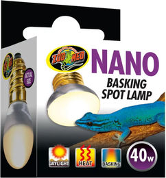 Zoo Med Nano Basking Spot-Lampe 40 W 6 Stück für Terrarien - 40 Stk. – Bild 1 von 2