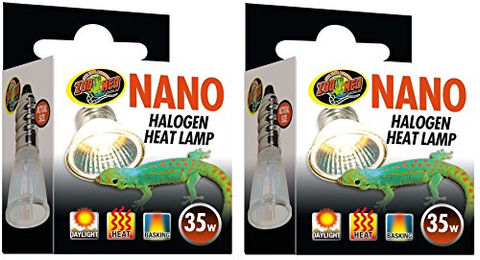 Produktbild von Zoo Med Nano-Halogen-Wärmelampe 35 W 2er-Pack