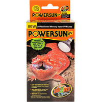 Produktbild von Zoo Med PowerSun 80 Watt UVB Kompaktlampe für Reptilien Terrarienlampe