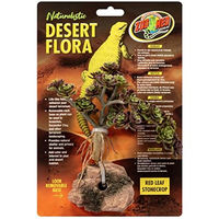 Produktbild von Zoo Med Red Leaf Stonecrop Desert Flora Terrarium Pflanze Rot Naturmaterial