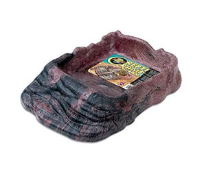 Zoo Med Repti Ramp Bowl RRB-11E Futternapf mit Einstiegshilfe für Reptilien wie Echsen und Schildkröten Größe L aus Kunststoff – Bild 1 von 4