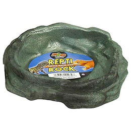 Zoo Med Repti Rock Water Dish Wassernapf für Reptilien aus Kunstharz Größe M sortiert – Bild 1 von 2