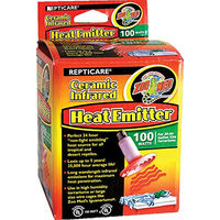 Produktbild von Zoo Med Repticare Keramik-Wärmestrahler für Reptilien 100 Watt - 3 x 100 Stk.