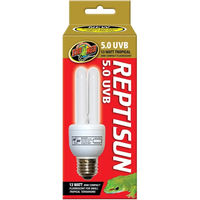 Produktbild von Zoo Med ReptiSun 5.0 UVB Mini-Kompaktleuchtstofflampe für Reptilien und Echsen 4er Pack - 1 Stk.