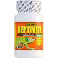 Produktbild von Zoo Med Reptivite Nahrungsergänzungsmittel mit Vitamin D3 für Reptilien 57g