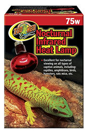Zoo Med RS-75E Nocturnal Infrarot Strahler 75W Wärmequelle und Beleuchtung für Terrarien - 75 Stk. – Bild 1 von 3