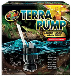 Zoo Med Terra Pumpe Ablaufpumpe für Aquarium und Paludarium für Fische und Schildkröten – Bild 1 von 2