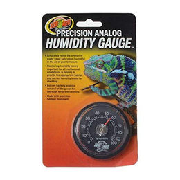Zoo Med TH-21E Analoges Hygrometer zur Messung der Luftfeuchtigkeit für Reptilien Terrarien in Schwarz aus Kunststoff - 1 Stk. – Bild 1 von 2