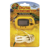 Produktbild von Zoo Med TH-24E Digitales Thermometer für Terrarien aus Kunststoff in Orange und Gelb - 1 Stk.