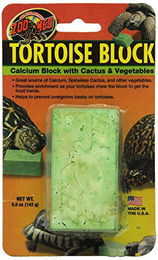 Zoo Med Tortoise Calciumblock mit Opuntia Kaktus für Schildkröten - 2 x 142 g – Bild 1 von 4