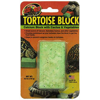 Produktbild von Zoo Med Tortoise Calciumblock mit Opuntia Kaktus für Schildkröten - 2 x 142 g