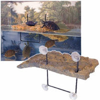 Produktbild von Zoo Med Turtle Dock Schildkröten-Insel aus Kunstharz in Braun für das Aquarium - 1 Stk.