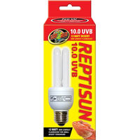Produktbild von Zoo Med UVB Kompaktleuchtstofflampe Zoomed UVB 10.0 FSC10M für Reptilien und Frösche - 1 Stk.