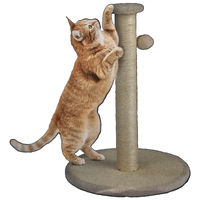 Produktbild von Zoofari Katzen Kratzbaum Kaktus Beige mit Spielball 54 cm