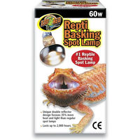 Produktbild von Zoomed SL60E Beheizbare Terrarienlampe Wärmespot Weiß