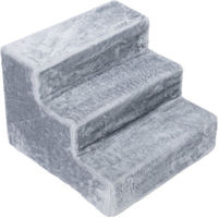 Produktbild von zooplus Basics Haustiertreppe Stepway Grau Größe M 40 x 40 x 30 cm