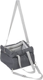 zooplus Basics Hundeautositz Grau L 45 x B 41 x H 29 cm – Bild 1 von 1