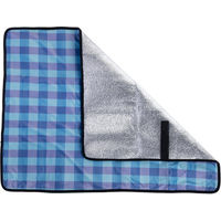 Produktbild von zooplus basics Hundedecke aus Polyester in Blau L 88 x B 68 cm
