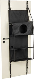 zooplus Basics Katzenbaum Door schwarz – Bild 1 von 1