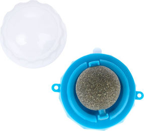 Produktbild von zooplus Basics Katzenminzeball für Katzen Blau aus Kunststoff 5 x 5 x 4 cm