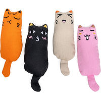 Produktbild von zooplus basics Katzenspielzeug-Set Kitty mit Katzenminze für Kitten aus Polyester 4 Stück
