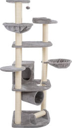 Produktbild von zooplus Basics Kratzbaum XL aus Plüsch in Grau