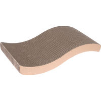 Produktbild von zooplus Basics Kratzbrett aus Kratzpappe für Katzen in Braun