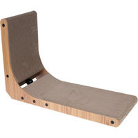 Produktbild von zooplus Basics Kratzbrett aus Kratzpappe für Katzen in Natur Braun Beige
