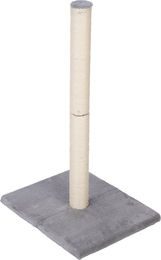 Produktbild von zooplus Basics Kratzsäule für Katzen aus Sisal in Grau