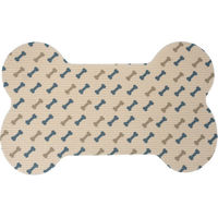 Produktbild von zooplus Basics Napfunterlage Knochen aus Schaumstoff Beige Bunt L 53,5 x B 33 cm