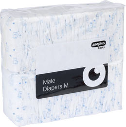 Produktbild von zooplus Basics Rüdenwindeln Größe M für Hunde 50 Stück