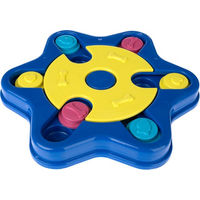 Produktbild von zooplus Basics Sechseckiges Intelligenzspielzeug aus Kunststoff Ø 25,5 x H 3 cm