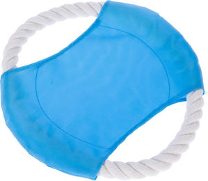 zooplus Basics Seil-Wurfscheibe aus Polyester in Blau mit ca. 20 cm Durchmesser – Bild 1 von 1