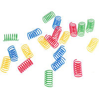 Produktbild von zooplus Basics Spiralen-Set aus Kunststoff in Bunt 20er Set