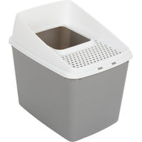 Produktbild von zooplus Big Box Top-Entry Katzentoilette XL Grau aus Kunststoff
