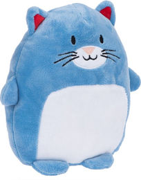 Produktbild von zooplus Bubba Katzenspielzeug mit Catnip aus Polyester in Blau und Weiß - 1 Stk.