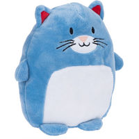 Produktbild von zooplus Bubba Katzenspielzeug mit Catnip aus Polyester in Blau und Weiß - 1 Stk.