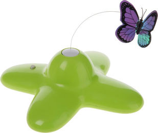 zooplus Elektrisches Katzenspielzeug Funny Butterfly aus Kunststoff – Bild 1 von 1