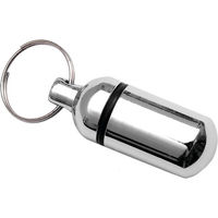 Produktbild von zooplus Exclusive Adressanhänger aus Metall in Silber verchromt 3,6 cm wasserfest - 3,6 cm