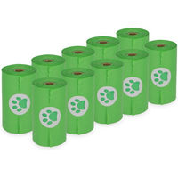 Produktbild von zooplus Exclusive Biologisch abbaubare Hundekotbeutel Grün 150 Stück - 10 x 15 Stk.