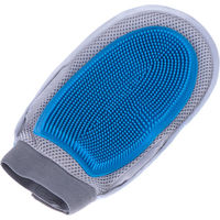 Produktbild von zooplus Exclusive Doppelseitiger Pflegehandschuh aus TPR für Haut und Fell Größe L