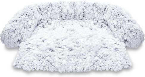 Produktbild von zooplus Exclusive Hundebett Cloud wasserdicht in Grau und Weiß aus Polyester