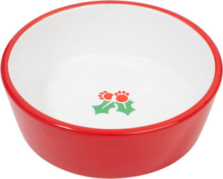zooplus Exclusive Hundenapf X-mas rot weiß 500 ml Ø 15 cm – Bild 1 von 1