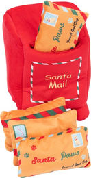 zooplus Exclusive Hundespielzeug Weihnachtspost rot braun – Bild 1 von 1