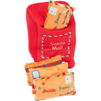 Produktbild von zooplus Exclusive Hundespielzeug Weihnachtspost rot braun