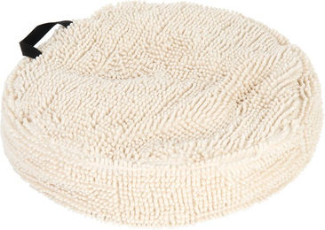 Produktbild von zooplus Exclusive Katzenkissen Liegekissen Cream XXL Ø 58 cm Beige