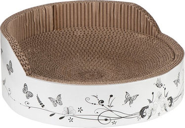 Produktbild von zooplus Exclusive Kratzmöbel Relax Kratzbrett aus Kratzpappe Ø 39 x H 14,5 cm